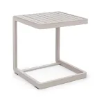 Masuta de cafea de gradina din aluminiu vopsit, Homemotion, 2 bucati - Rodric Viadurini