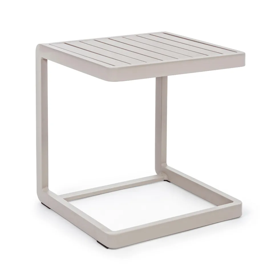 Masuta de cafea de gradina din aluminiu vopsit, Homemotion, 2 bucati - Rodric Viadurini