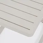 Masuta de cafea de gradina din aluminiu vopsit, Homemotion, 2 bucati - Rodric Viadurini