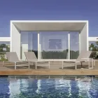 Masuta de cafea de gradina din aluminiu vopsit, Homemotion, 2 bucati - Rodric Viadurini