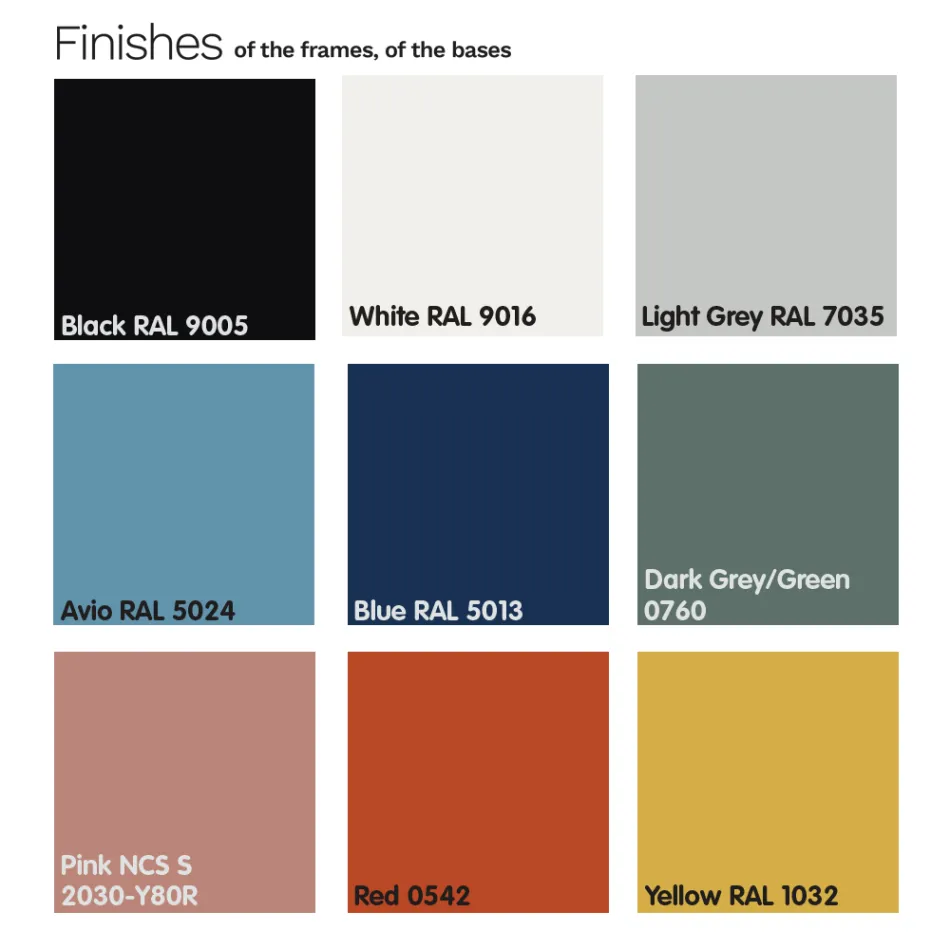 Masuta de cafea de gradina din Hpl si metal vopsit Made in Italy - Guerrino Viadurini