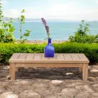 Masuta de cafea de gradina din lemn natural de tec - Artes Viadurini