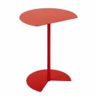 Masă de cafea de grădină din metal cu design modern în 3 dimensiuni - Cettina Viadurini