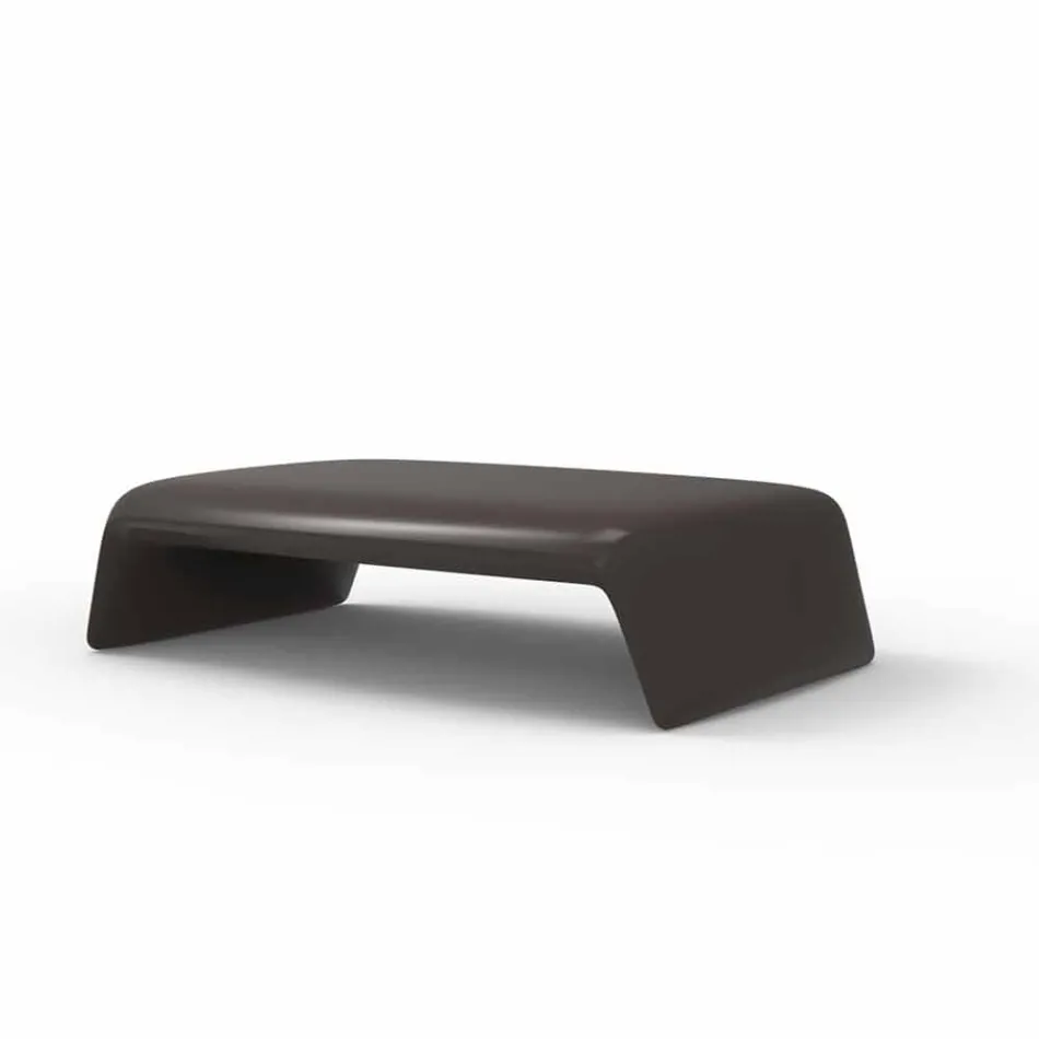 Blow by Vondom masă de grădină din polietilenă, design modern Viadurini