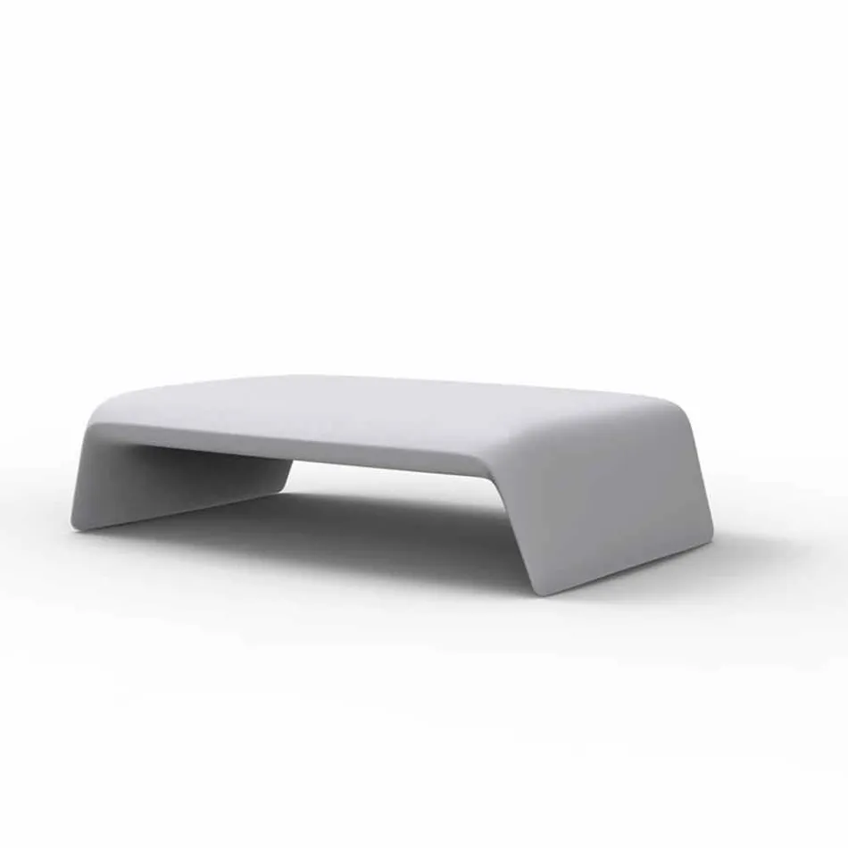 Blow by Vondom masă de grădină din polietilenă, design modern Viadurini