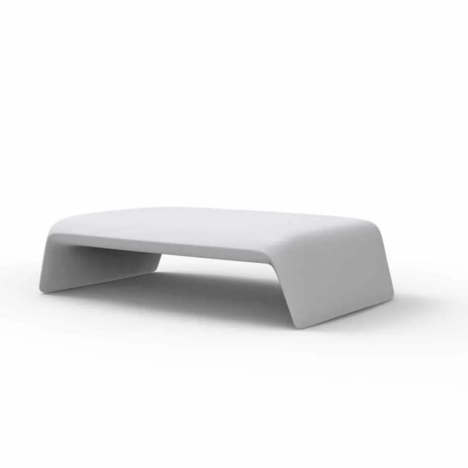 Blow by Vondom masă de grădină din polietilenă, design modern Viadurini