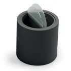 Masuta de cafea de gradina din polietilena cu container Made in Italy - Stracco Viadurini