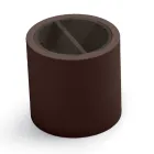 Masuta de cafea de gradina din polietilena cu container Made in Italy - Stracco Viadurini