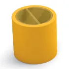 Masuta de cafea de gradina din polietilena cu container Made in Italy - Stracco Viadurini