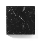 Masuta de cafea de gradina din sticla si metal Made in Italy - Guerrino Viadurini