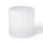 Masuta de cafea Bright Garden din polietilena alba Made in Italy - Derti Viadurini