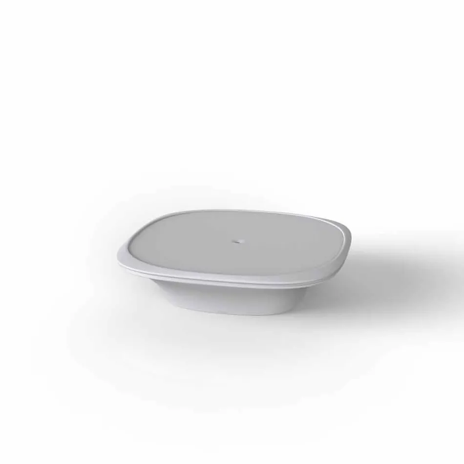 Modernă masă de grădină Ufo 100x100 cm de Vondom, din polietilenă Viadurini