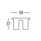 Masă de cafea rotundă de grădină din HPL și polietilenă Made in Italy - Freccia Viadurini