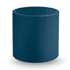 Masuta de cafea rotunda de gradina din polietilena colorata Made in Italy - Noemi Viadurini