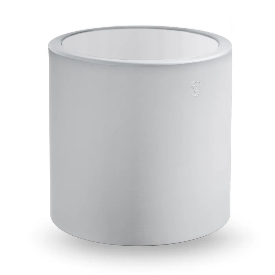 Masuta de cafea rotunda de gradina din polietilena colorata Made in Italy - Noemi Viadurini