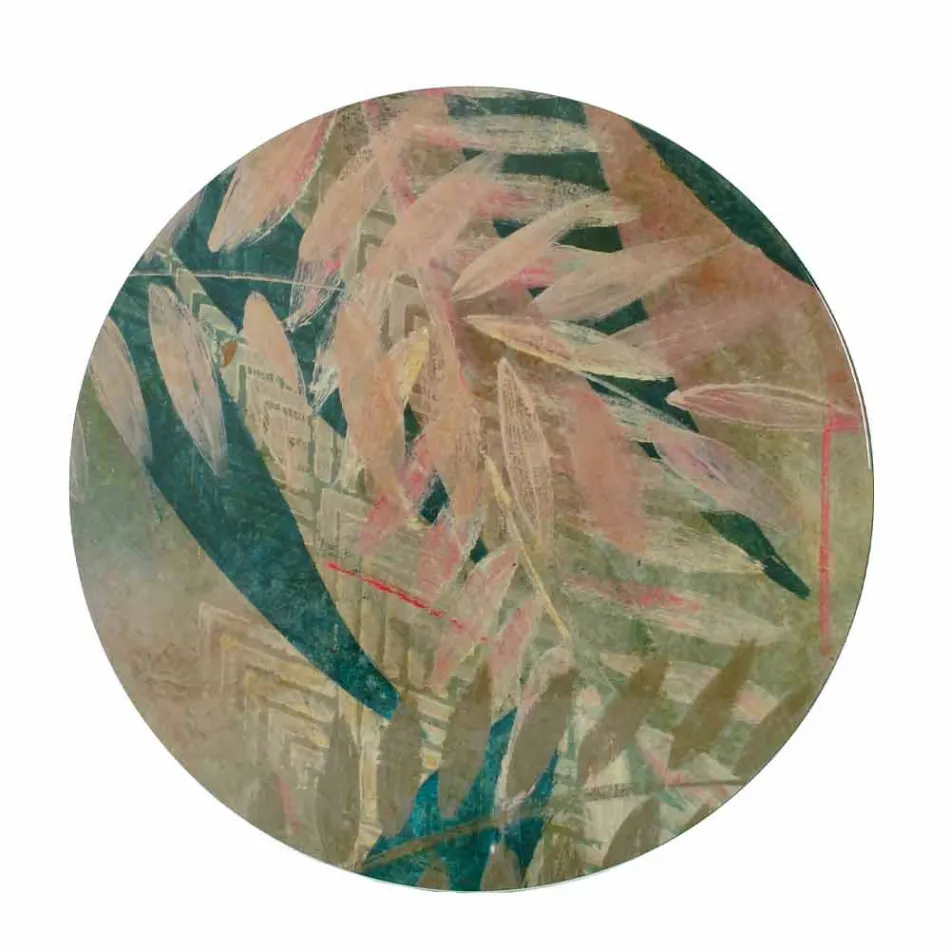 Măsuță de cafea interioară sau exterioară cu structură metalică Made in Italy - Carim Viadurini