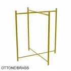 Măsuță de cafea interioară sau exterioară cu structură metalică Made in Italy - Carim Viadurini