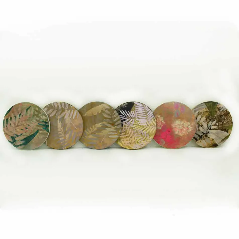 Măsuță de cafea interioară sau exterioară cu structură metalică Made in Italy - Carim Viadurini