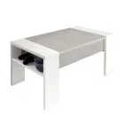 Masuta de cafea cu recipient din lemn ecologic - Cripto Viadurini