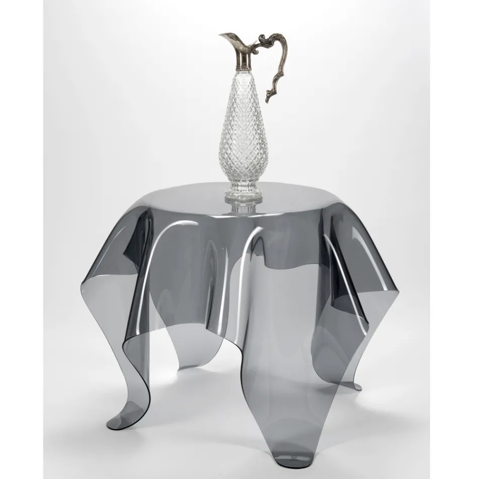 Masuta de cafea cu blat si baza din plexiglas Made in Italy - Brento Viadurini