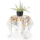 Masuta de cafea cu blat si baza din plexiglas Made in Italy - Brento Viadurini