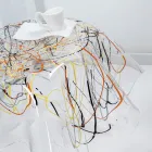 Masuta de cafea cu blat si baza din plexiglas Made in Italy - Brento Viadurini