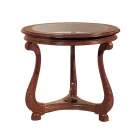 Masuta de cafea cu blat din sticla Made in Italy - Sedna Viadurini