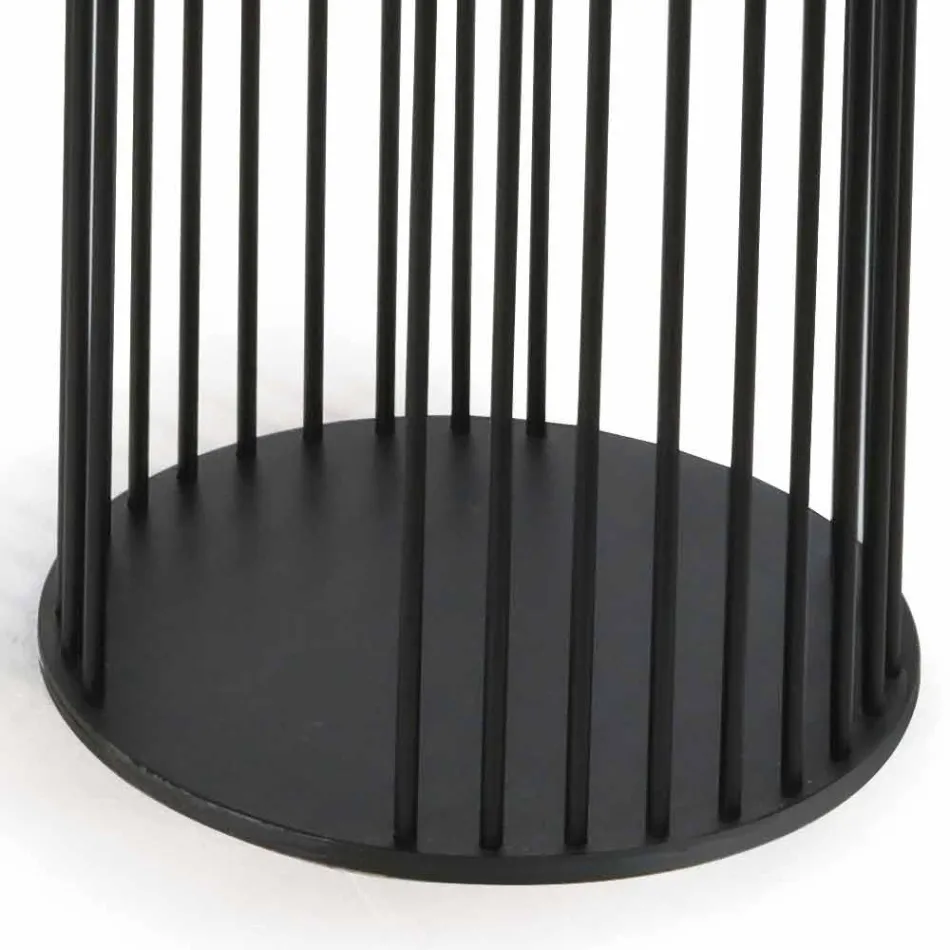 Măsuță de cafea cu blat rotund din ceramică Made in Italy - Montebianco Viadurini