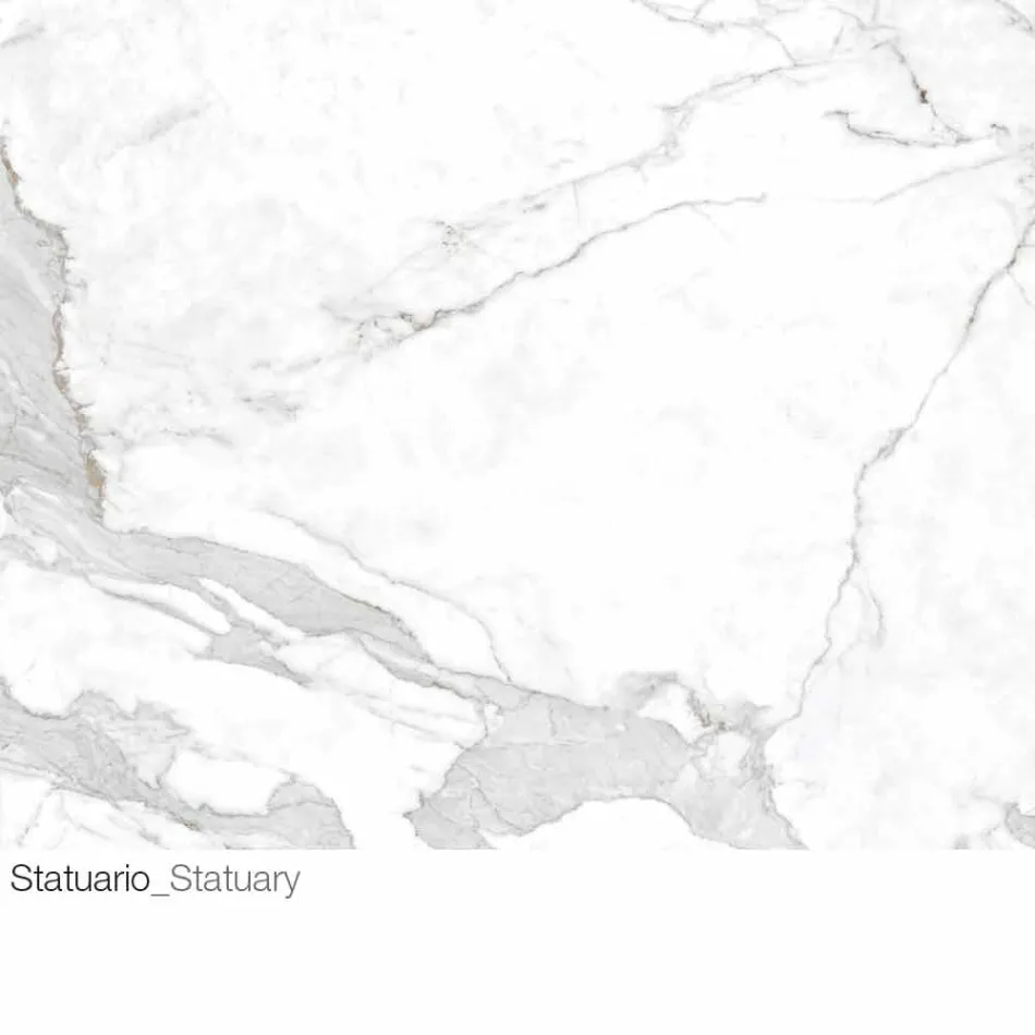 Măsuță de cafea cu blat rotund din ceramică Made in Italy - Montebianco Viadurini
