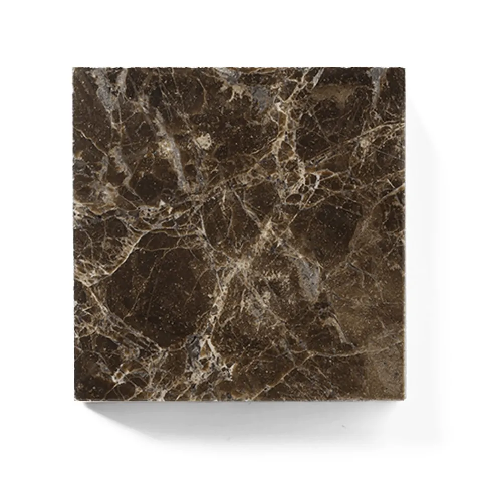 Masuta de cafea cu blat rotund din marmura Made in Italy - Makino Viadurini