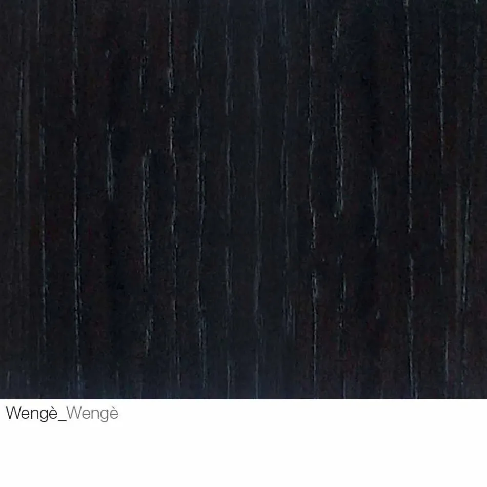 Măsuță de cafea cu blat rotund din lemn Made in Italy - Montebianco Viadurini