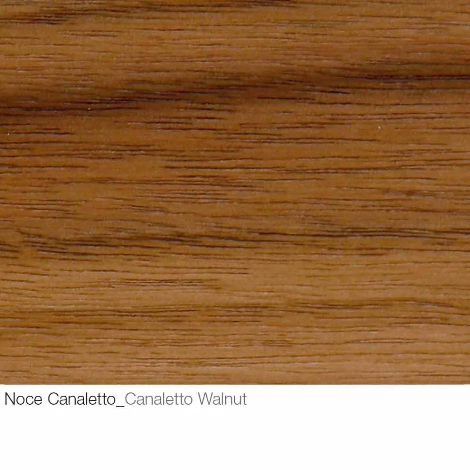 Măsuță de cafea cu blat rotund din lemn Made in Italy - Montebianco Viadurini