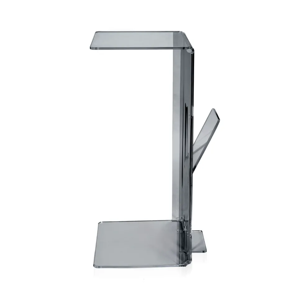 Masuta de cafea cu suport pentru reviste din plexiglas Made in Italy - Belle Viadurini