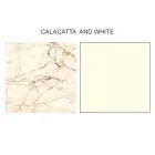 Masă de cafea de design cu 2 blaturi rotunde în Gres Made in Italy - Stockholm Viadurini