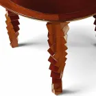Masuta de cafea design modern din lemn, realizate în Italia, Loris Viadurini