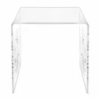 Design de masă de cafea din plexiglas transparent Mandas Viadurini