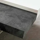 Masuta de cafea Fenix cu picioare transparente Made in Italy - Justin Viadurini