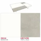 Masuta de cafea Fenix cu picioare transparente Made in Italy - Justin Viadurini