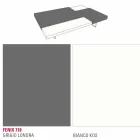 Masuta de cafea Fenix cu picioare transparente Made in Italy - Justin Viadurini