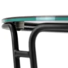 Masuta de cafea din portelan Grès si baza rotunda Made in Italy - Tullia Viadurini