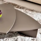 Măsuță de cafea din MDF lăcuit cu blat pivotant Made in Italy - Lisa Viadurini