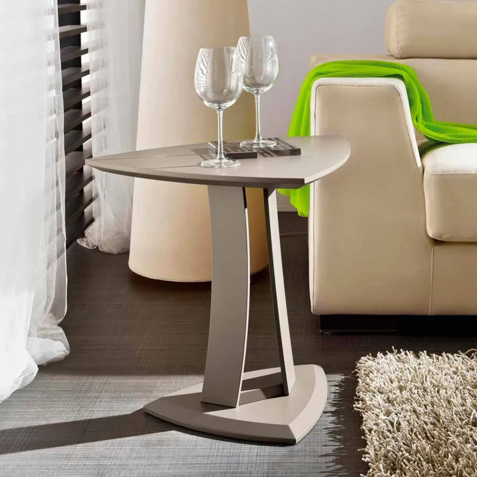 Măsuță de cafea din MDF lăcuit Made in Italy, de înaltă calitate - Lisa Viadurini