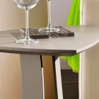 Măsuță de cafea din MDF lăcuit Made in Italy, de înaltă calitate - Lisa Viadurini