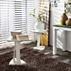 Măsuță de cafea din MDF lăcuit Made in Italy, de înaltă calitate - Lisa Viadurini