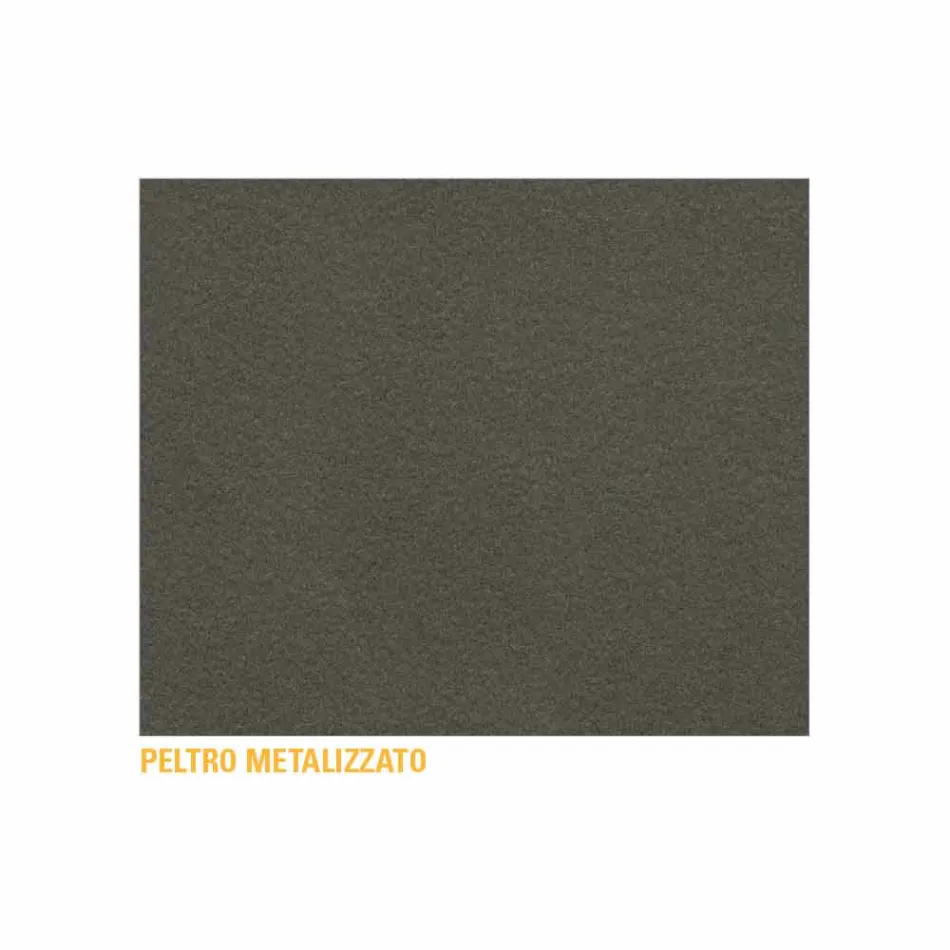 Masa de cafea din metal cu tava pentru containere Made in Italy - Numbo Viadurini