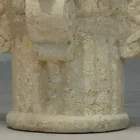 Piatră și masă de cafea din sticlă cu un design clasic Balos Viadurini