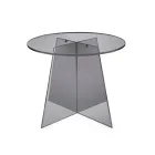 Masuta de cafea din plexiglas cu diferite finisaje Made in Italy - Aurora Viadurini