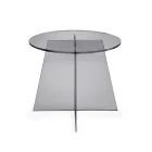 Masuta de cafea din plexiglas cu diferite finisaje made in Italy - Aurora Viadurini