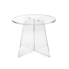 Masuta de cafea din plexiglas cu diferite finisaje made in Italy - Aurora Viadurini