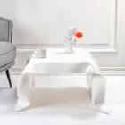 Masuta de cafea din plexiglas imbracata manual Made in Italy - Pippo Viadurini